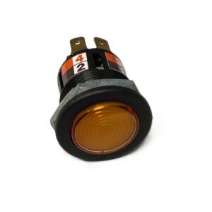 CurbVu Series Tray Pickup Button, Orange 12VDC