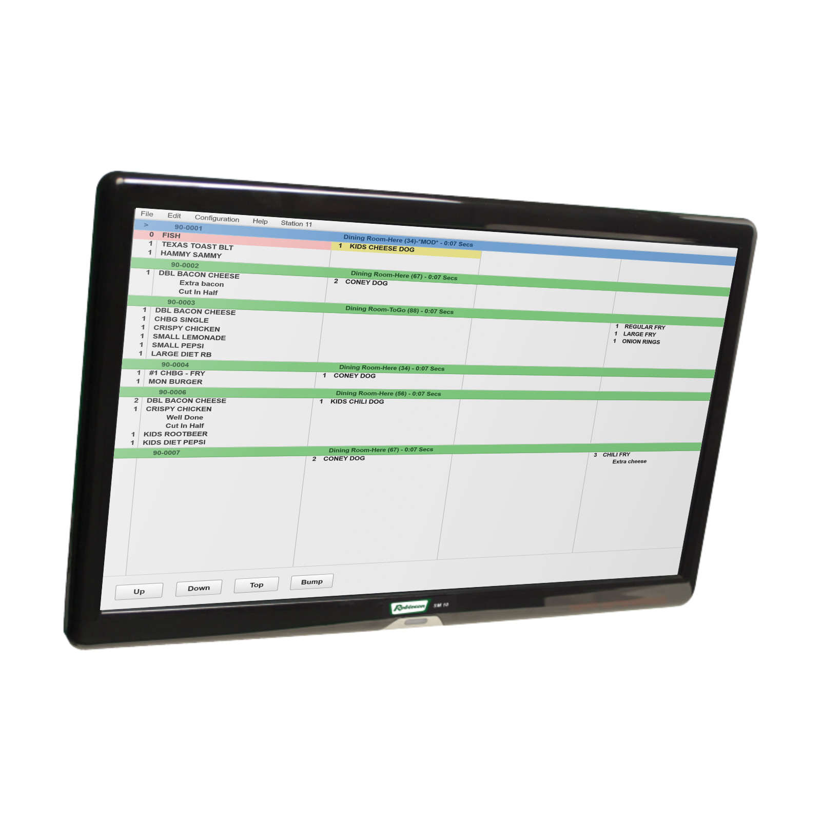 CurbPOS KDS Kitchen Display